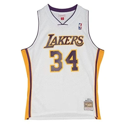 Imagen de Mitchell &amp; Ness Shaquille O&#039;Neal Los Angeles Lakers 2002 03 Swingman Jersey S