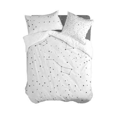 Imagen de Constellation Funda nórdica Multicolor, 180x220 cm (Cama 105), 100% Algodón, Calidad de 150