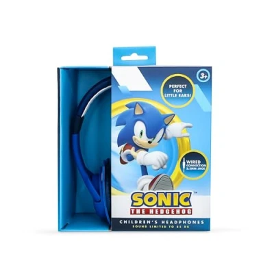Imagen de OTL Technologies Sonic Moulded Ears Childrens Headphones Black