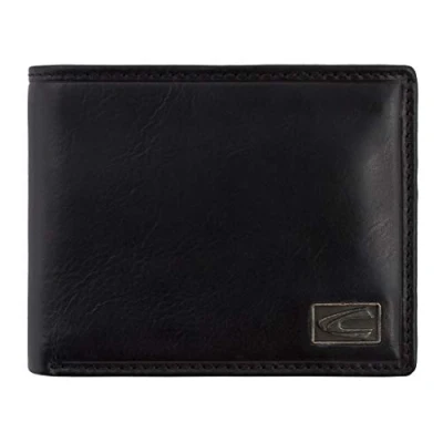 Imagen de camel active Japan Monedero para Hombre, 000346, Negro, 11 x 2 8,5