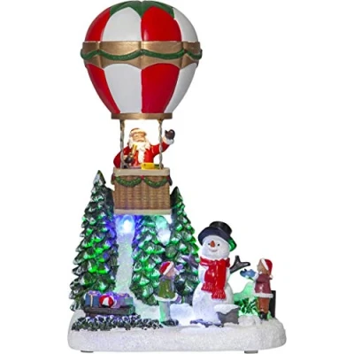 Imagen de Star Merryville Escena navideña LED, Multicolor, Aprox. 16 x 25 cm