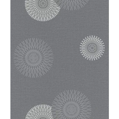 Imagen de Rasch Tapeten Vliestapete (Grafisch) Gris 10, 05 m x 0, 53 Tapetenwechsel 808803