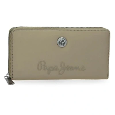 Imagen de Pepe Jeans Corin Billetero con Tarjetero Verde 19,5x10x2 cms Poliéster y PU by Joumma Bags