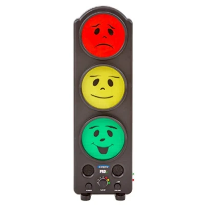 Imagen de Semaforo de Ruido didáctico para colegios el Control en Aula y Comedor Escolar, con Aviso Luminoso acustico