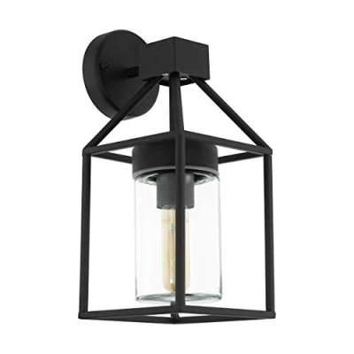Imagen de Eglo TRECATE lámpara de pared E27, 60 W, Negro