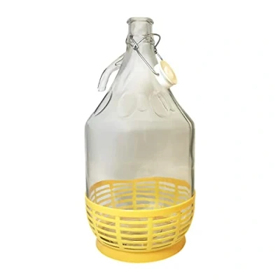 Imagen de DIAH DO IT AT HOME 5L Demijohn Airlock, tapón para sidra de 1 galón, fabricación vino, almacenamiento