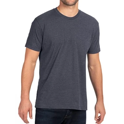 Imagen de Camiseta Next Level para hombre Cvc Crew, Black azul marino Small