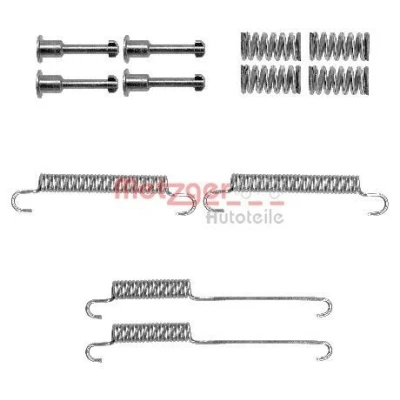 Imagen de METZGER 105 0892 Juego de accesorios, zapatas freno estacionamiento CHRYSLER: Voyager 4, / Grand 3