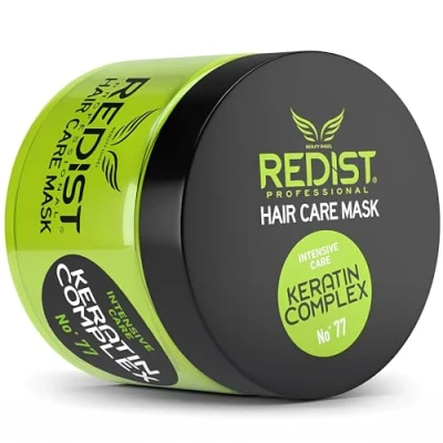 Imagen de Redist Mascarilla keratina para el Cuidado del cabello 500ml con Tratamiento capilar reparador intensivo hidrata