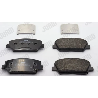 Imagen de JURID 573407J Juego de pastillas freno con avisador acústico desgaste sin accesorios KIA: cee‘d II Sportswagon, Hatchback