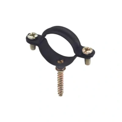 Imagen de Index ABGS015 Abrazadera Gásmica M6 con Tirafondo, Blanco, Estándar