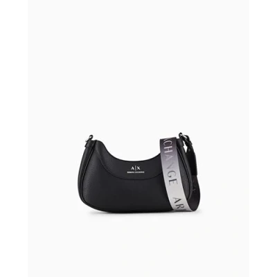 Imagen de Armani Exchange HOBO Woman Bandolera, Mujer, Talla: One Size, Nero