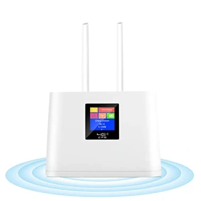 Imagen de 4G LTE Router,Enrutador CPE inalámbrico KuWFi de 300 Mbps con Ranura SIM para el hogar/Oficina Soporte B1 / B3 B5 B7 B8 B20,Soporte 10 20 usuarios WiFi