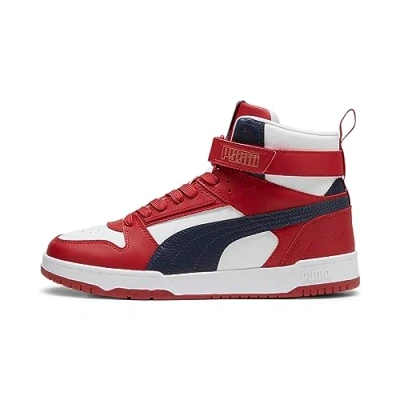 Imagen de PUMA RBD Game, Sneaker Unisex Adulto, White New Navy Club Red, 40 EU