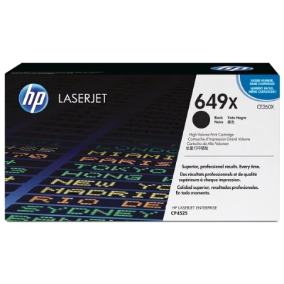 Imagen de Tóner Negro Hp 649x Ce260x