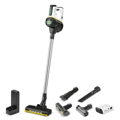 Imagen de Kärcher VC 4 Cordless myHome Aspirador inalámbrico, 2 Velocidades, Blanco