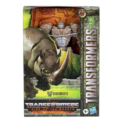 Imagen de Transformers Rise of the Beasts Voyager Class Rhinox Figura de acción