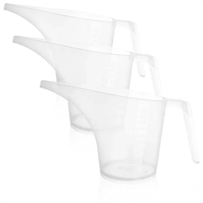 Imagen de com four® 3X Jarra Embudo Regadera con Pico Dosificador para jabón, Aceite o regar Flores