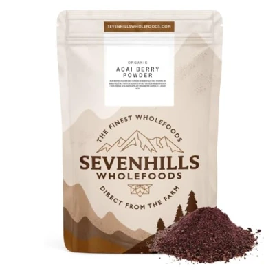 Imagen de Sevenhills Wholefoods Baya De Açaí En Polvo Orgánico (Liofilizadas) 250g