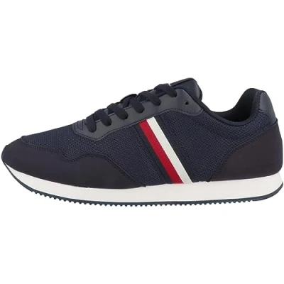 Imagen de Tommy Hilfiger CORE Runner Zapatillas, Hombre, Talla: 40, Desert sky Zapatos