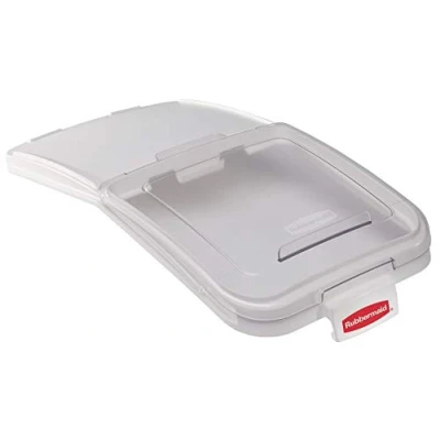 Imagen de Rubbermaid Commercial Products ProSave Tapa deslizante con 0,9 L Pala para papelera fg360288 ingrediente, color transparente