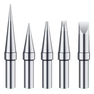 Imagen de puntas de soldadura 5pcs para soldador ET, recambio ET Weller WES51 WESD51 WE1010NA PES51 (5PCS Tip Set)