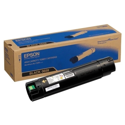 Imagen de Epson Al c500dn Hc Tóner Cartridge Black 18.3k
