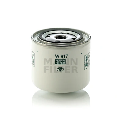 Imagen de MANN FILTER W 917 Filtro de aceite 3/4 16 UNF con válvula bloqueo retorno enroscable VOLVO: V70 I, 850 Familiar, V40 Familiar