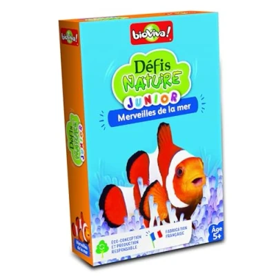 Imagen de Bioviva Desafíos Nature Junior Juego de Cartas a Partir 5 años, Color no. (280242)