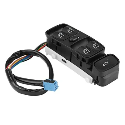 Imagen de KIMISS Interruptor de encendido las Ventanas maestras del Coche para W209 CLK320 CLK500 2003 2009 A2098203410