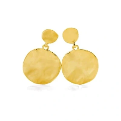Imagen de LUXENTER Pendientes acabados en oro amarillo de 18K Seriri