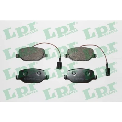 Imagen de LPR 05P1659 Juego de pastillas freno ALFA ROMEO: Giulietta Hatchback
