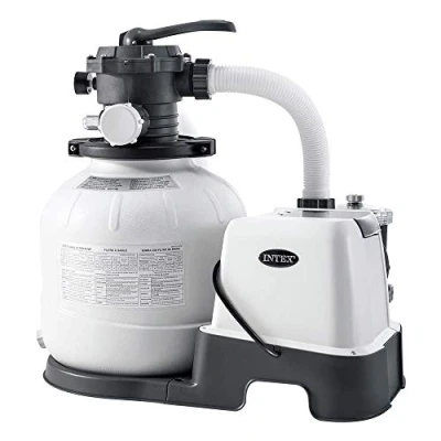 Imagen de Intex 26676 Sistema combinado depuradora arena y clorador salino ECO 7 g/h