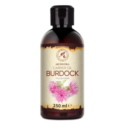 Imagen de Aceite de Bardana 250ml Arctium Lappa Root 100% Puro y Natural para el Cabello Beneficios la Piel Cuidado Corporal Semilla