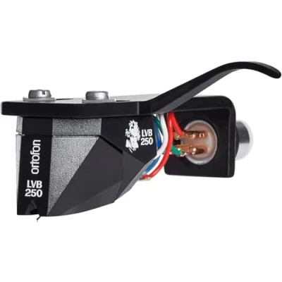Imagen de Ortofon 2M Black LVB 250 Cápsula de imán móvil premontado en SH 4 negro/negro