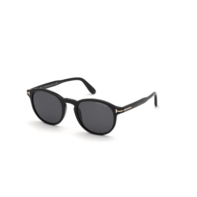 Imagen de Tom Ford Unisex Gafas de sol, Talla: 50, Shiny black/ smoke