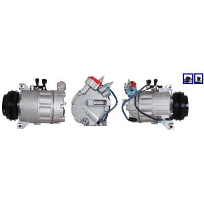 Imagen de LUCAS ACP01385 Compresor de Aire Acondicionado PAG 46 YF R 134 a, 1234yf VOLVO: XC60 I, V60 I Furgón / Familiar, S60 II