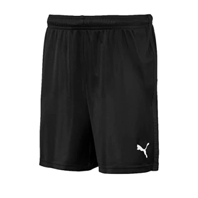 Imagen de Puma Liga Training Shorts Core Jr Pantalones, Niños, Negro Black White, 164