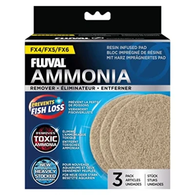 Imagen de Fluval FX4/6 Almohadilla Elimina Amonia,3pcs 100 g