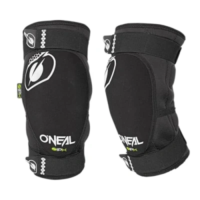 Imagen de O&#039;NEAL Rodilleras I MTB BMX Downhill Ligeras y Transpirables con Protección Contra Impactos IPX® Material Resistente a la Abrasión Negro Blanco Talla XL
