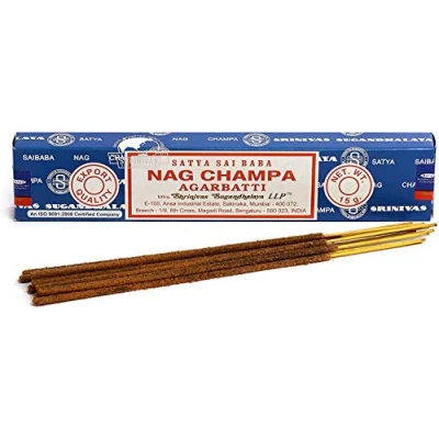 Imagen de Satya Nag Champa Varillas de incienso, 15 g, 3 unidades