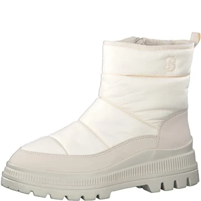 Imagen de s.Oliver 5 26497 29, Botas de Invierno Mujer, Crema, 39 EU