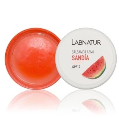 Imagen de BALSAMO Labial SANDIA Labnatur Cuidado biológico cosméticos naturales 100% certificados 15 Ml
