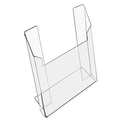 Imagen de HMF 46962 Soporte para Folletos de Acrílico DIN A4 Vertical 22 x 29,5 11 cm Transparente