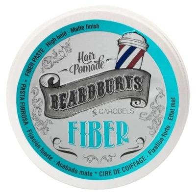 Imagen de Beardburys Fiber Cera de Fibras Fijación Media y Semi Mate 100 ml