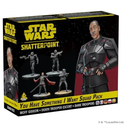 Imagen de Atomic Mass Games Star Wars Shatterpoint: You Have Something I Want Squad Pack Juego de Miniaturas A Partir 14 Años Para 2 Jugadores 90 Min por Partida Multilenguaje (incluye Español)