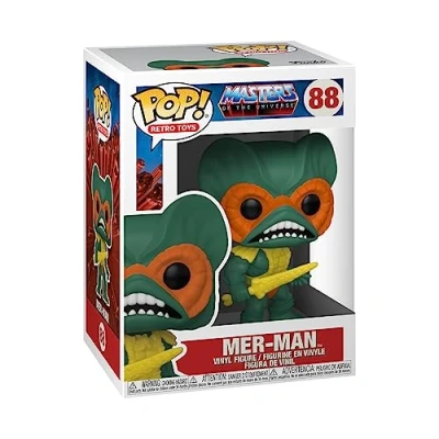 Imagen de Funko Pop! Vinyl: Masters of The Universe Mer Man Merman del Universo Figura de Vinilo Coleccionable Idea Regalo Mercancia Oficial Juguetes para Niños y Adultos TV Fans