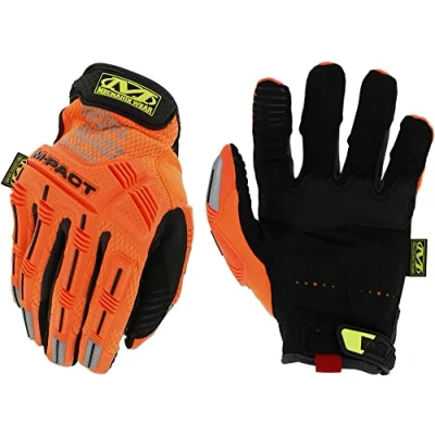 Imagen de Mechanix Wear Guantes Hi Viz M Pact (Pequeña, Naranja fluorescente)