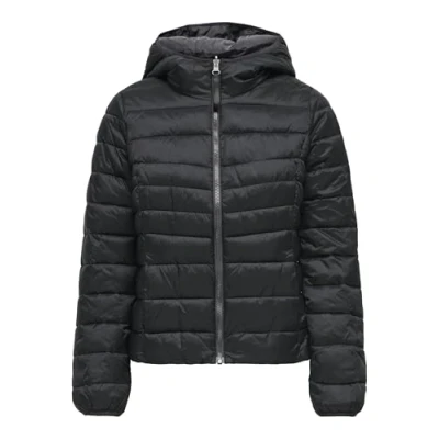 Imagen de ONLY Onltahoe Reversible HOOD Jacket Chaqueta de invierno, Mujer, Talla: Small, Black detail/phantom