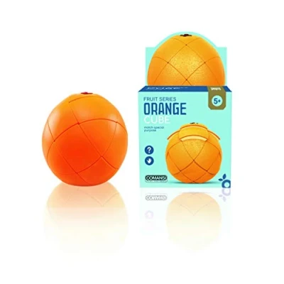 Imagen de Comansi Orange Cube Cubo Mágico de Velocidad, Multicolor, 9 x cm (C18994)